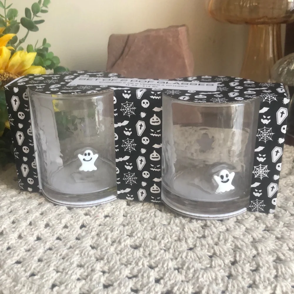 GHOSTS DOF Glasses 14 oz NIB